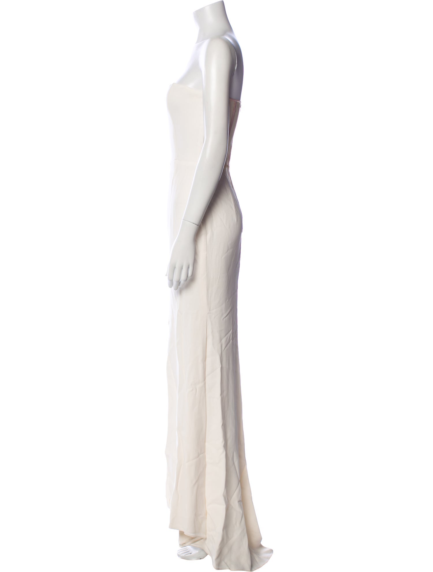 Alex Perry Strapless Long Dress
