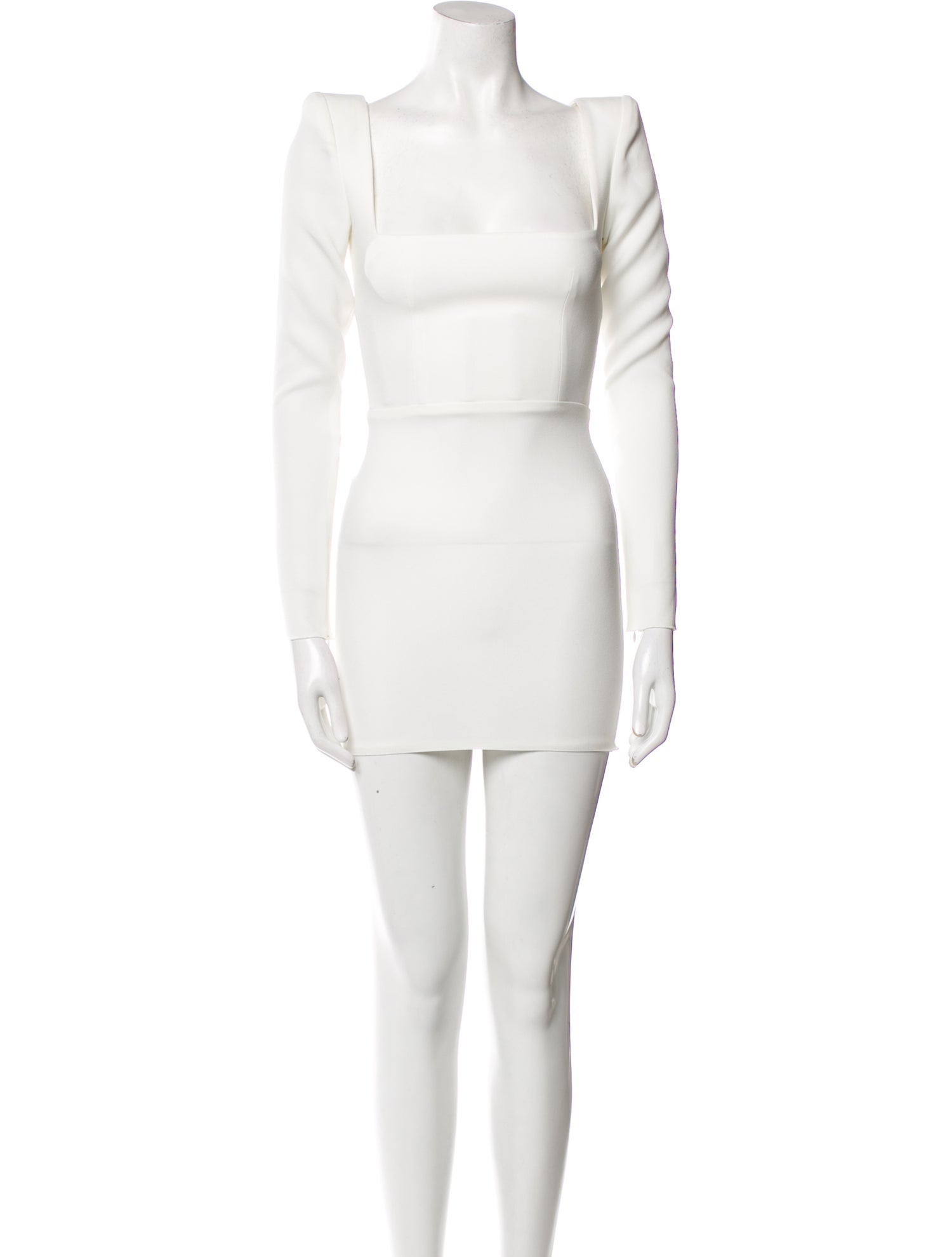 Alex Perry Square Neckline Mini Dress