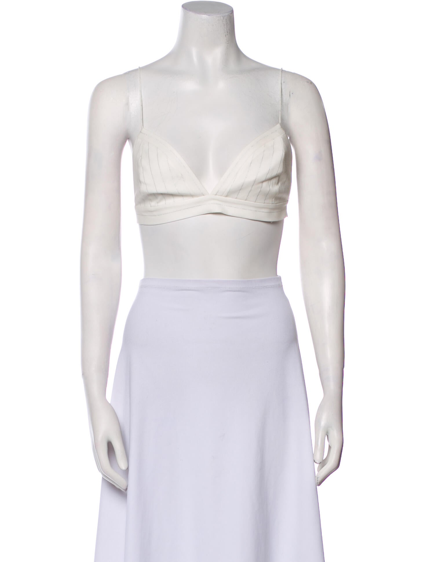 Alex Perry Square Neckline Sleeveless Crop Top w/ Tags