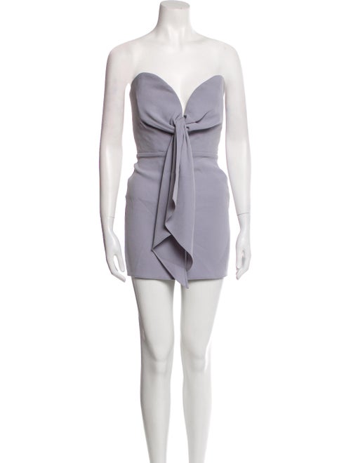 Alex Perry Strapless Mini Dress