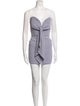 Alex Perry Strapless Mini Dress