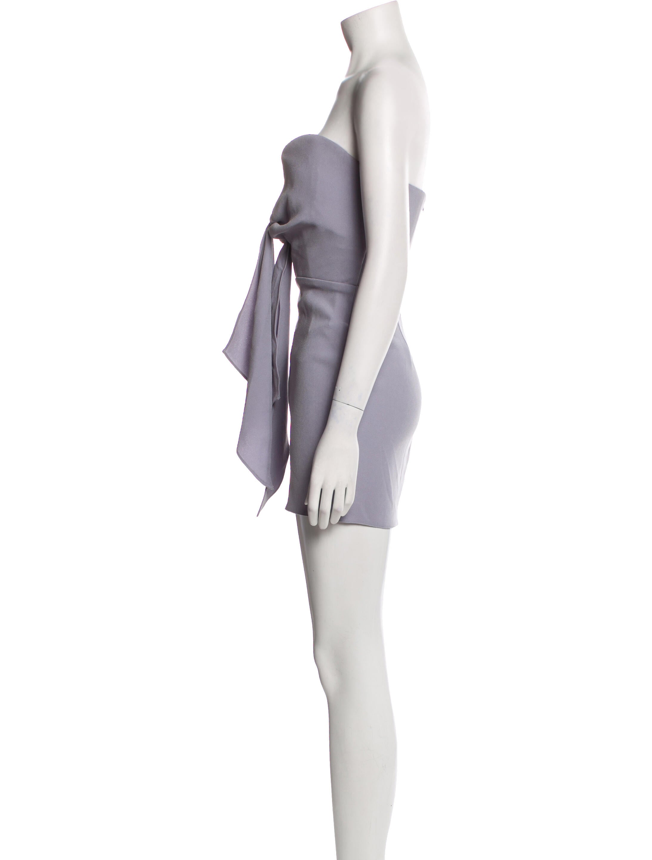 Alex Perry Strapless Mini Dress