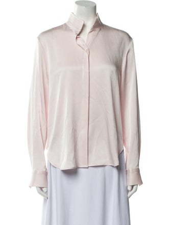 Alex Perry Long Sleeve Button-Up Top