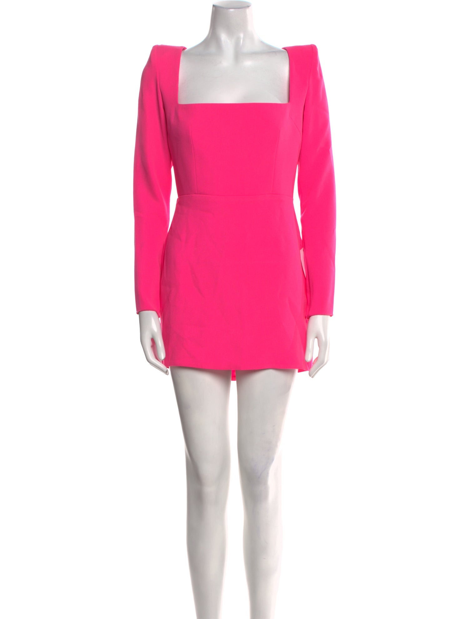 Alex Perry Square Neckline Mini Dress