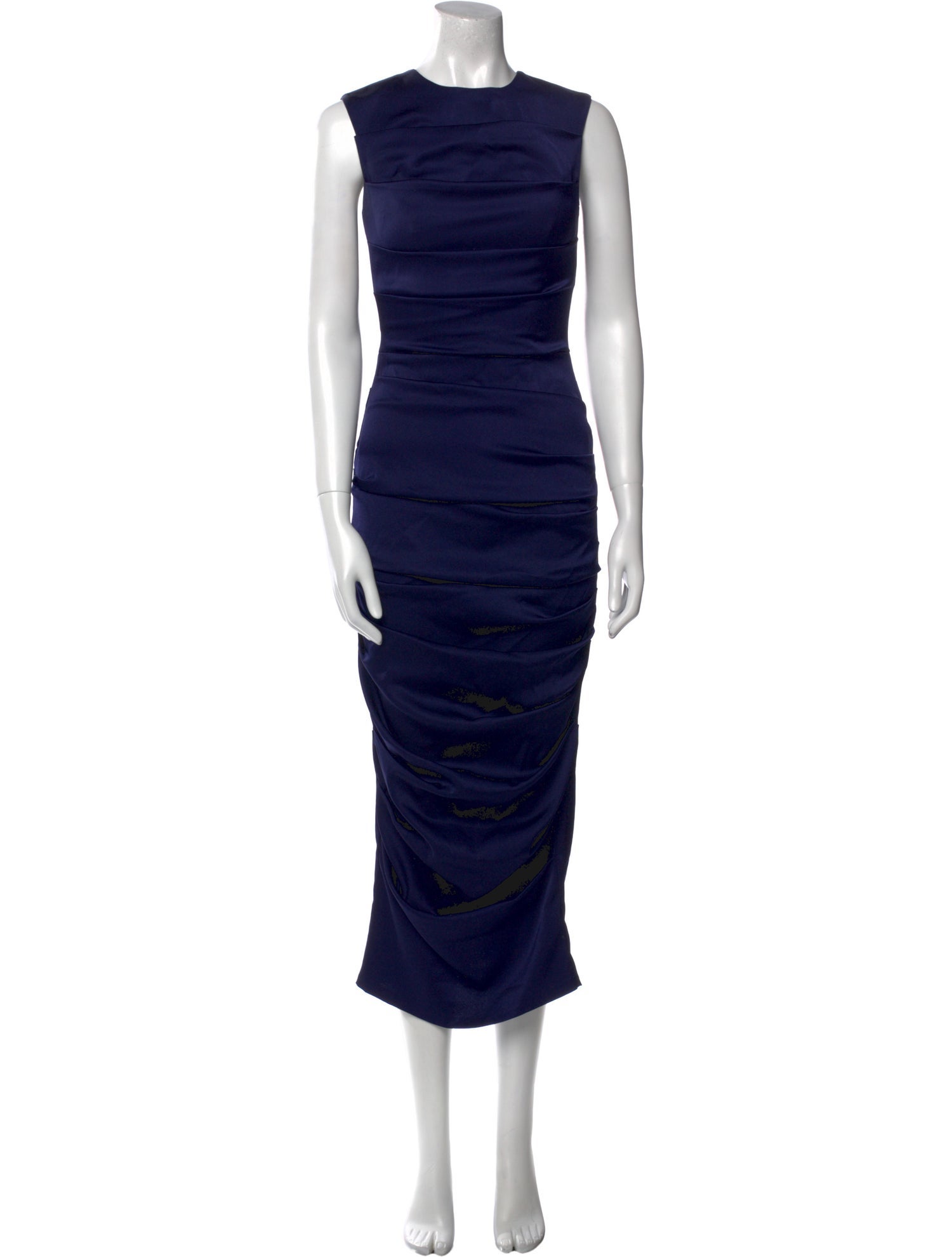 Alex Perry Crew Neck Long Dress