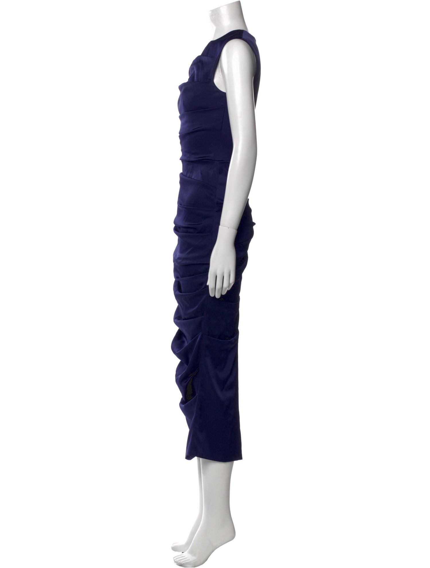 Alex Perry Crew Neck Long Dress