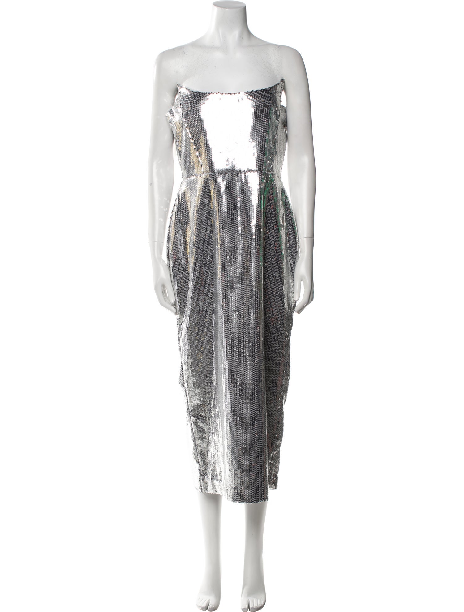 Alex Perry Nylon Midi Length Dress