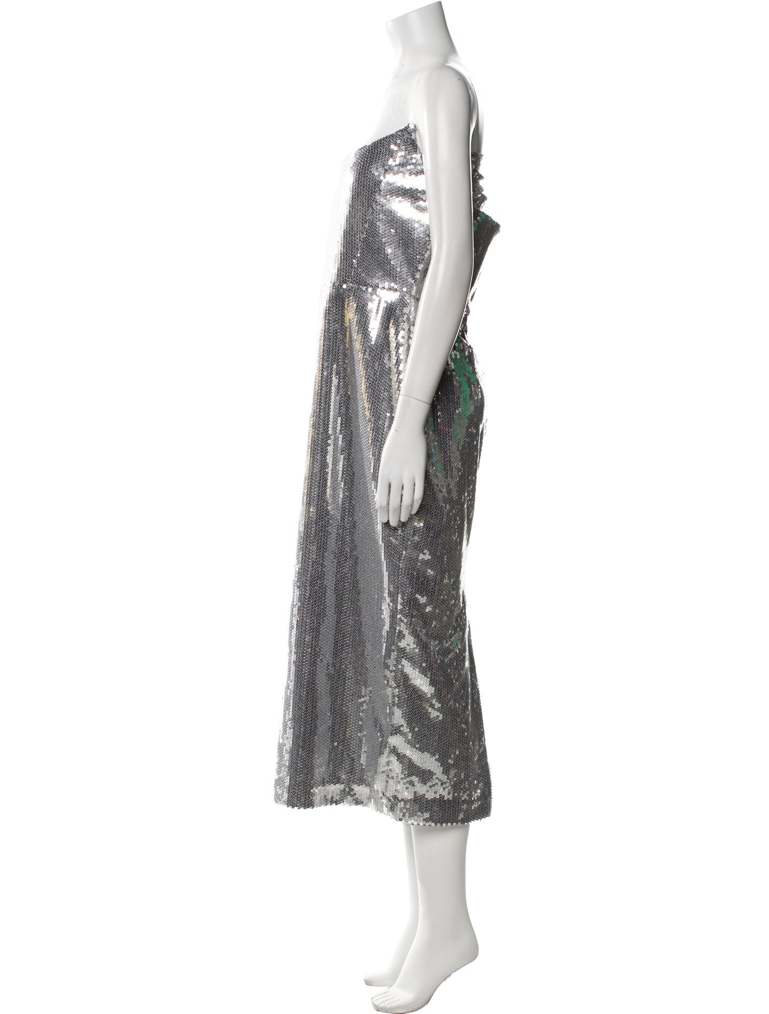 Alex Perry Nylon Midi Length Dress