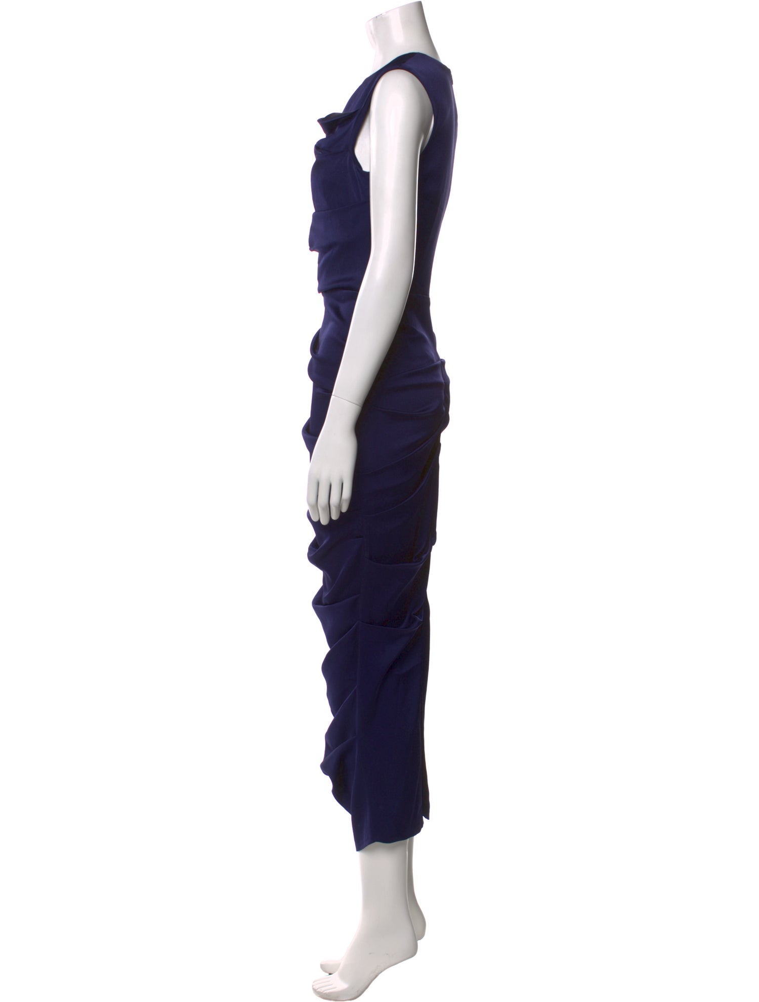 Alex Perry Crew Neck Long Dress