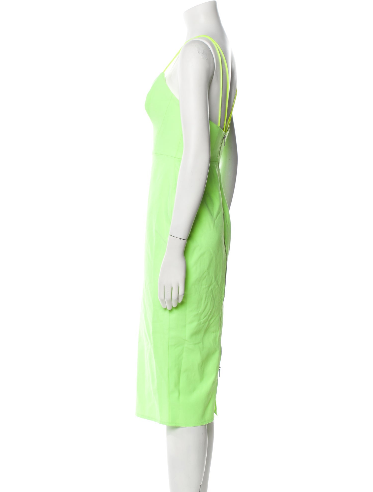 Alex Perry V-Neck Midi Length Dress