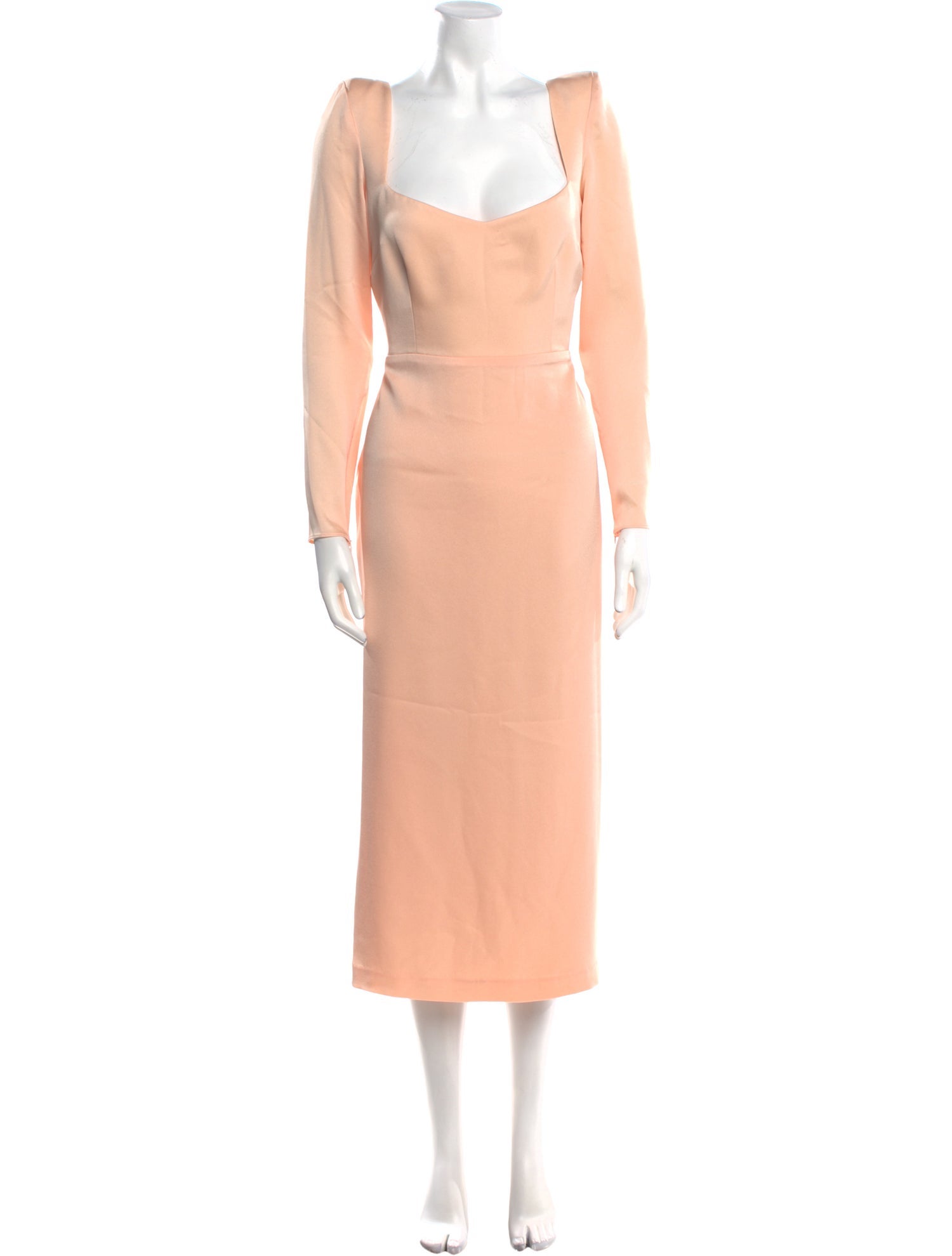 Alex Perry Square Neckline Long Dress