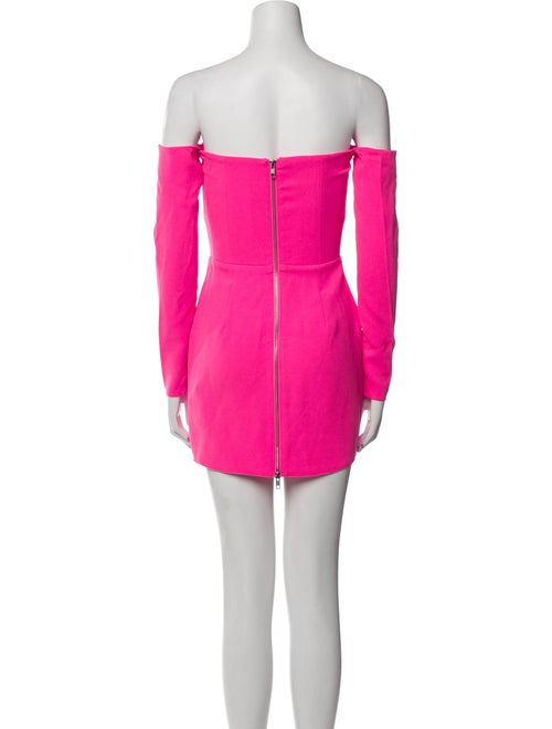 Alex Perry Off-The-Shoulder Mini Dress