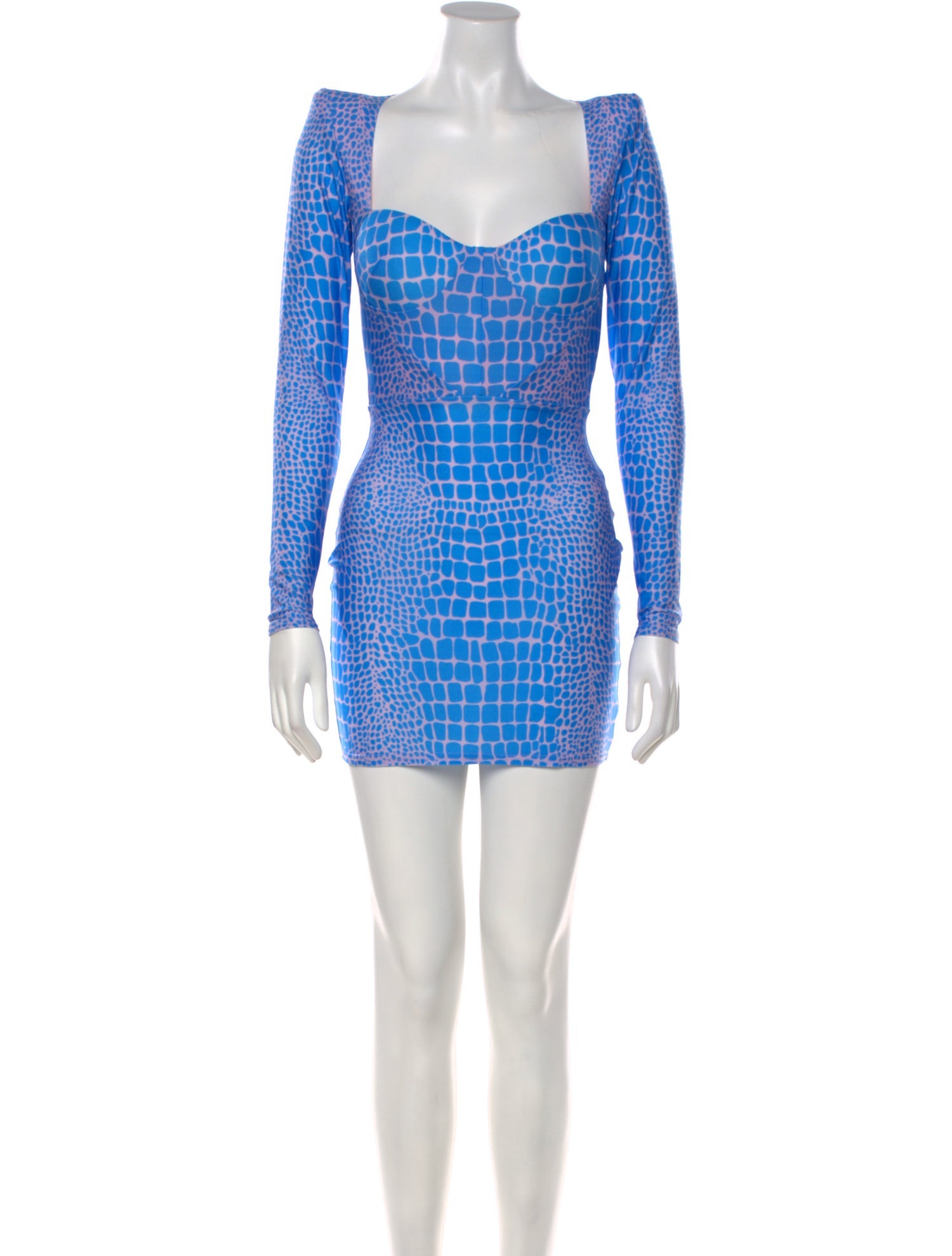 Alex Perry Animal Print Mini Dress