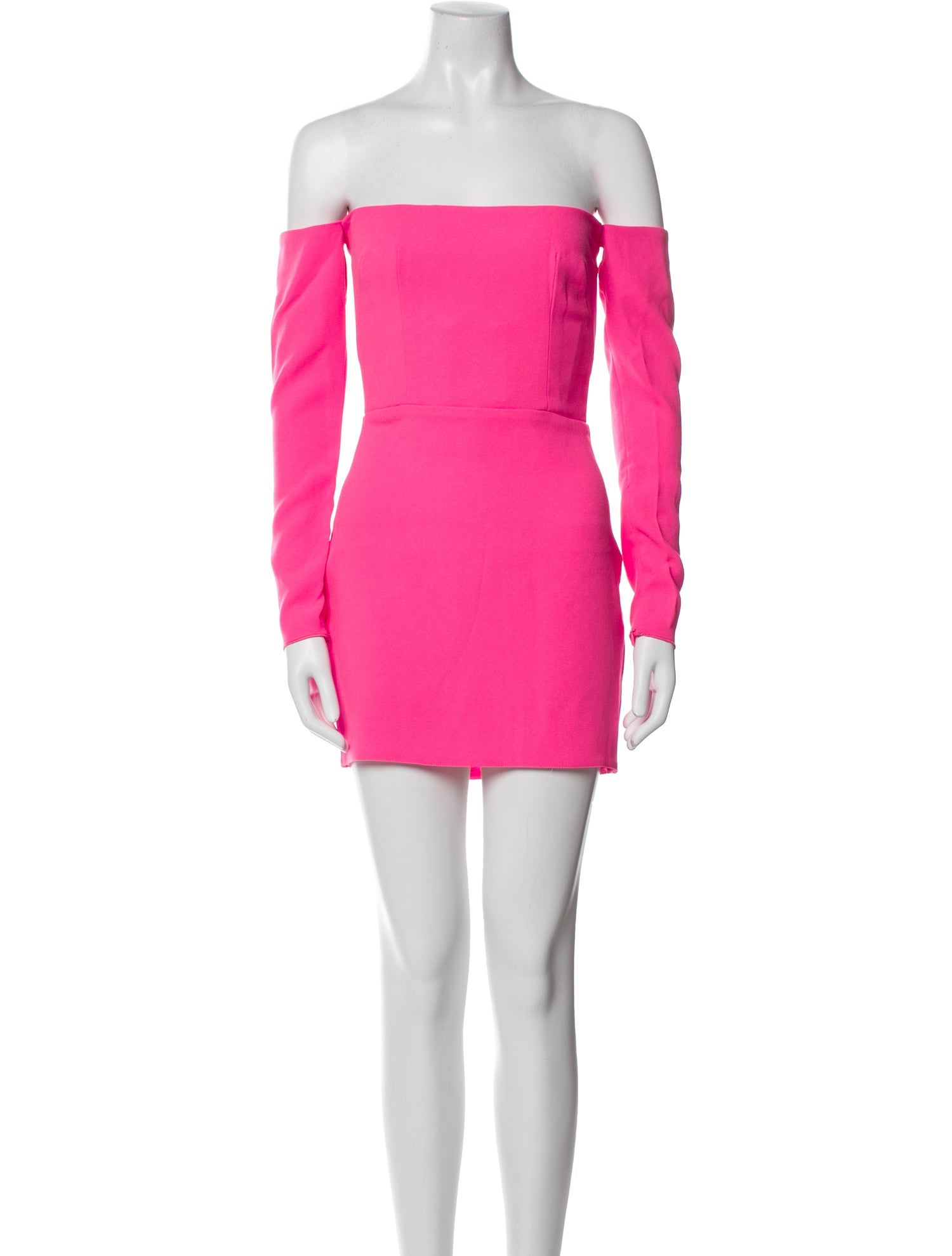 Alex Perry Off-The-Shoulder Mini Dress