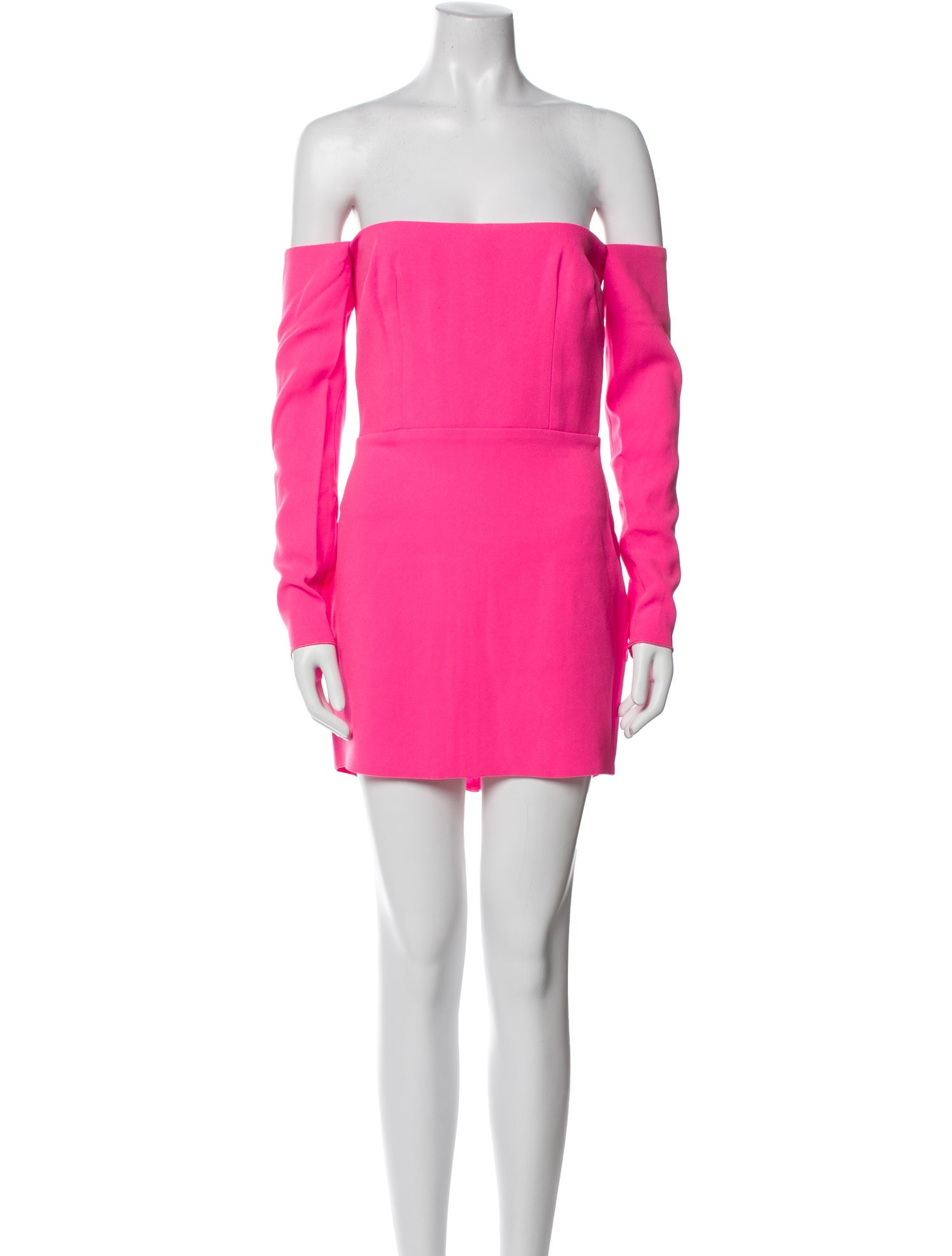 Alex Perry Off-The-Shoulder Mini Dress