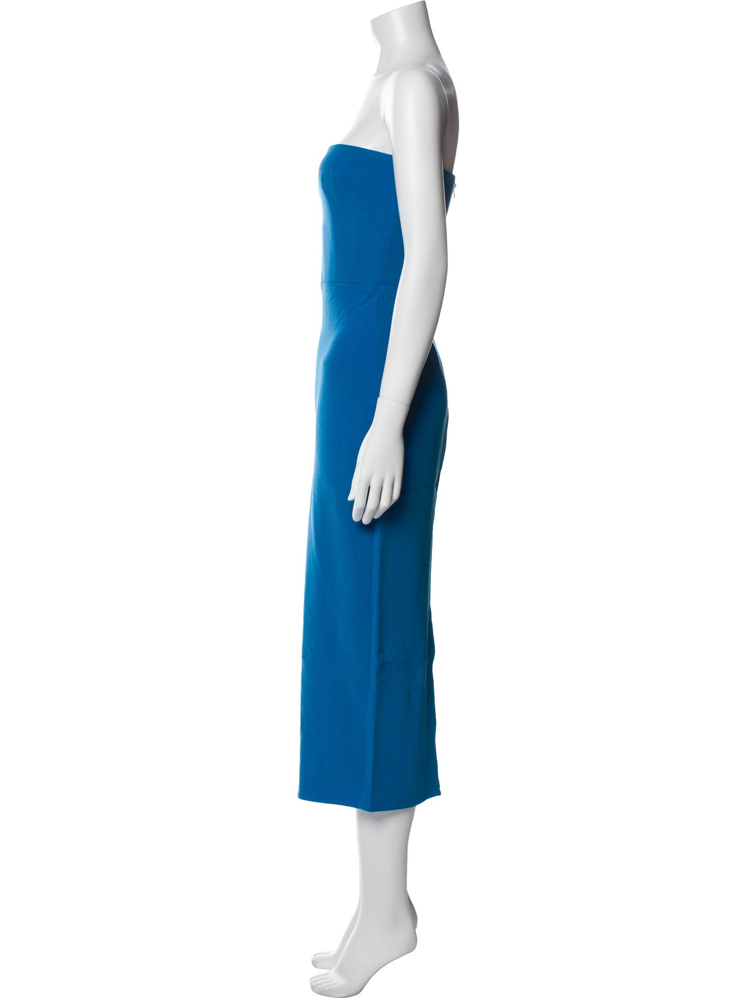 Alex Perry Strapless Midi Length Dress w/ Tags
