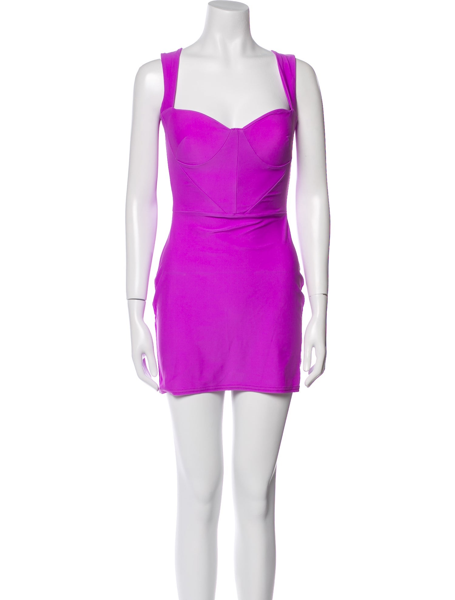 Alex Perry Square Neckline Mini Dress
