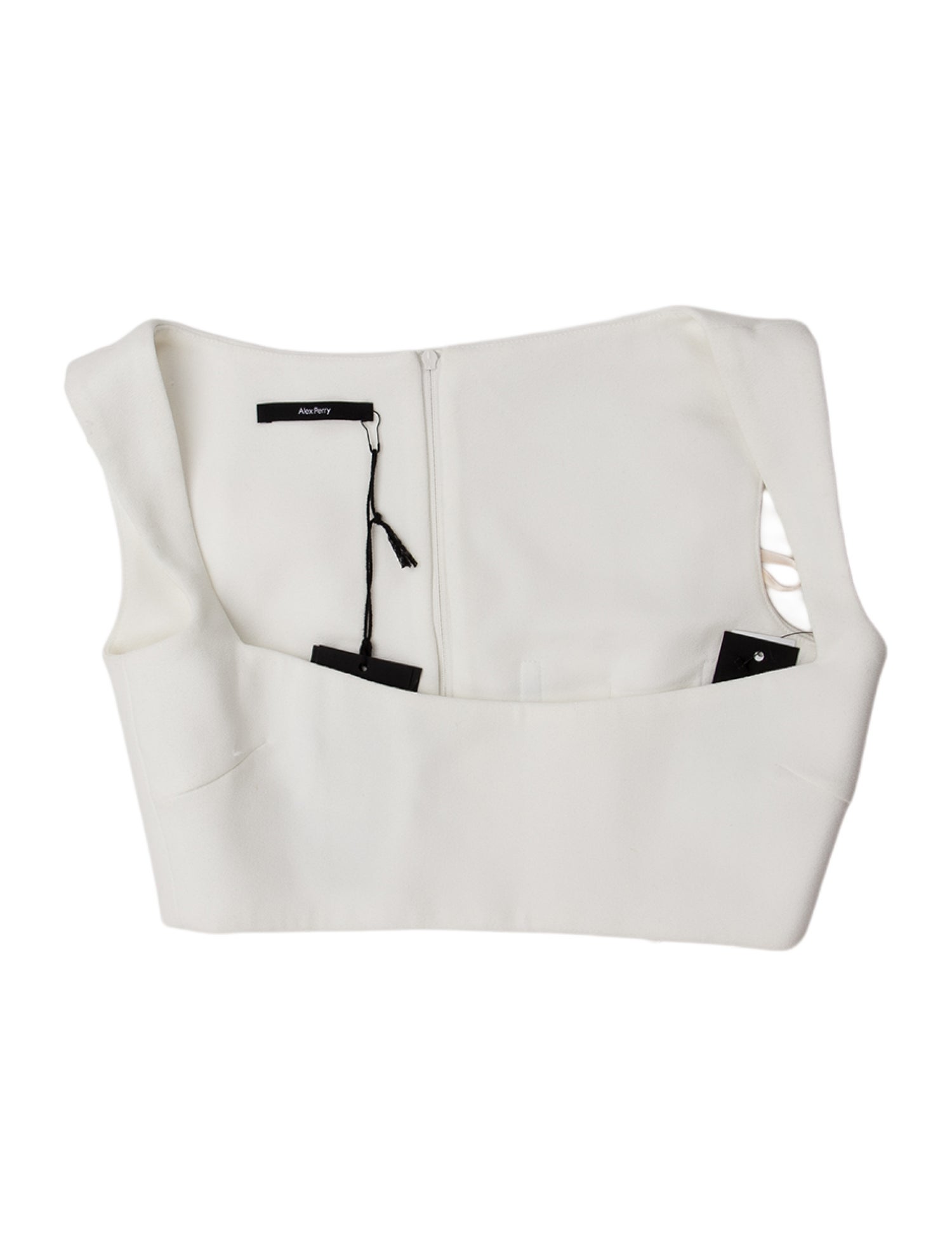Alex Perry Strapless Crop Top