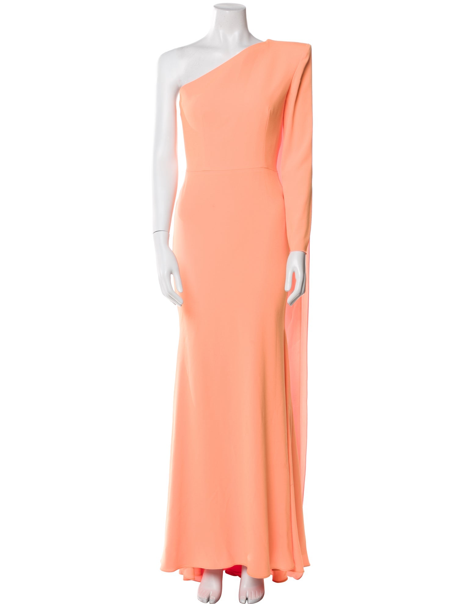 Alex Perry One-Shoulder Long Dress