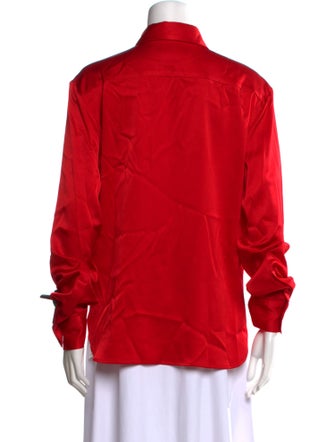 Alex Perry Long Sleeve Button-Up Top