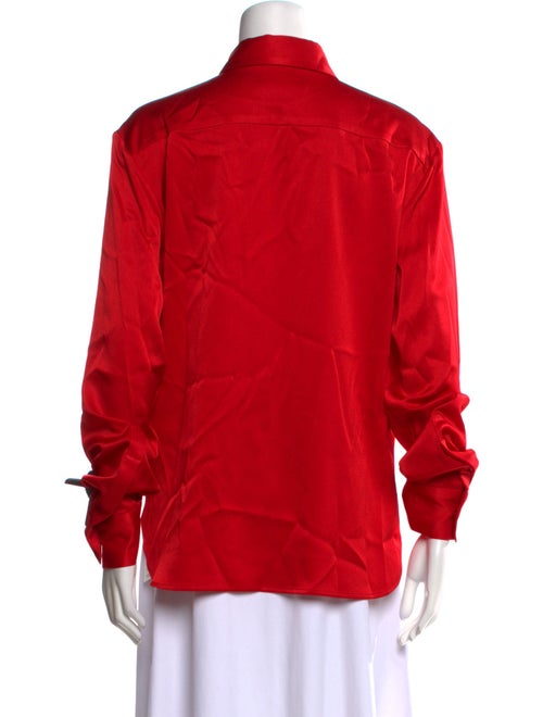 Alex Perry Long Sleeve Button-Up Top