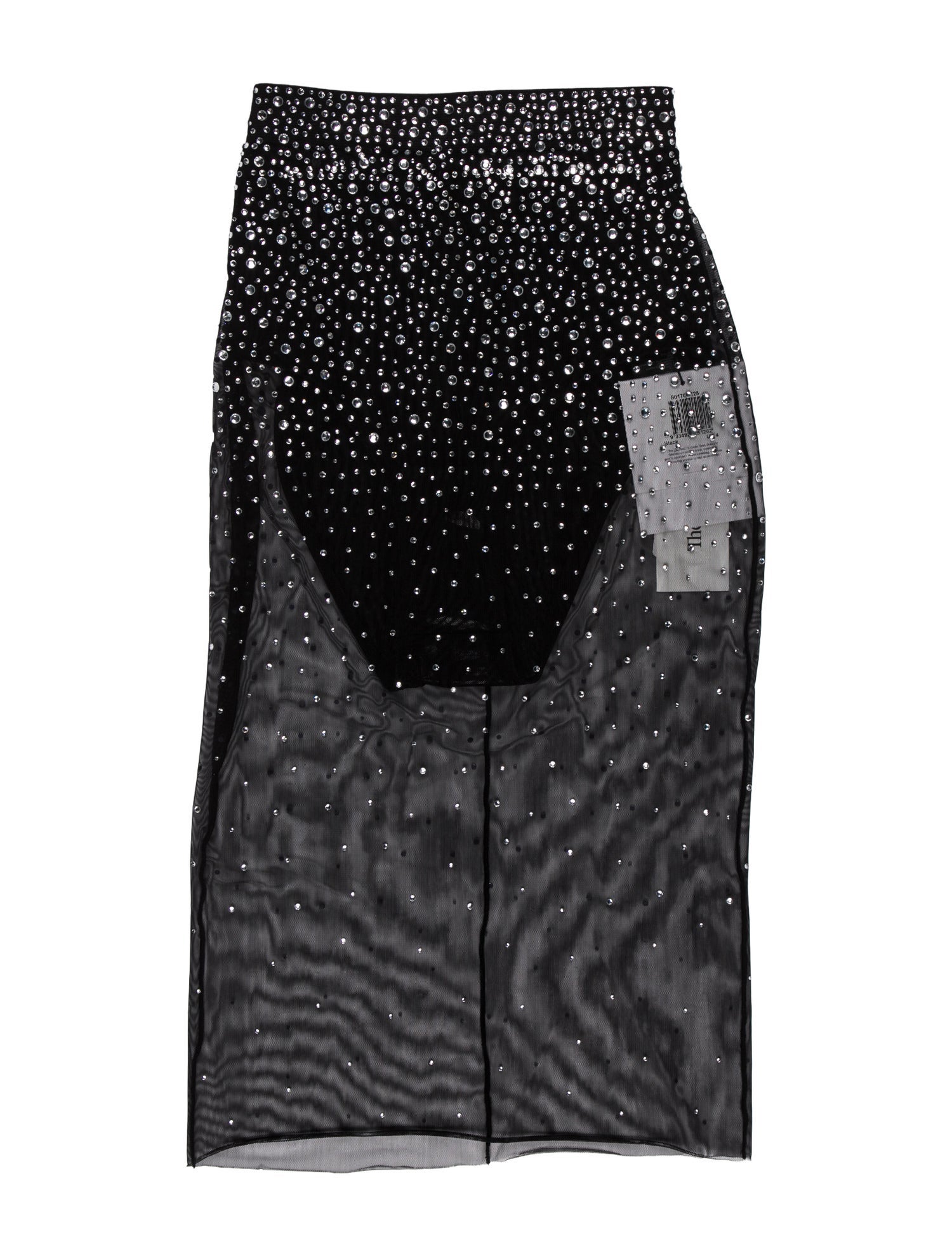 Alex Perry Polka Dot Print Knee-Length Skirt w/ Tags