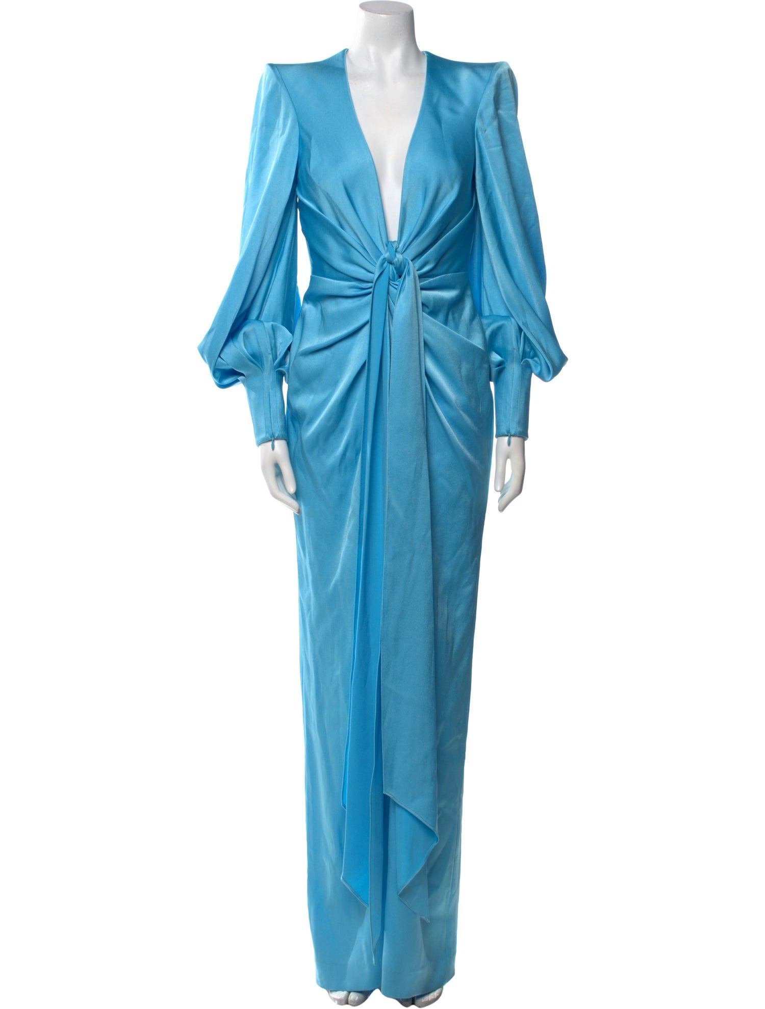 Alex Perry V-Neck Long Dress