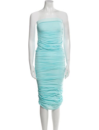 Alex Perry Strapless Long Dress
