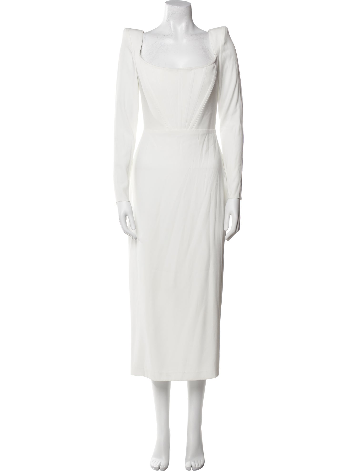 Alex Perry Square Neckline Long Dress