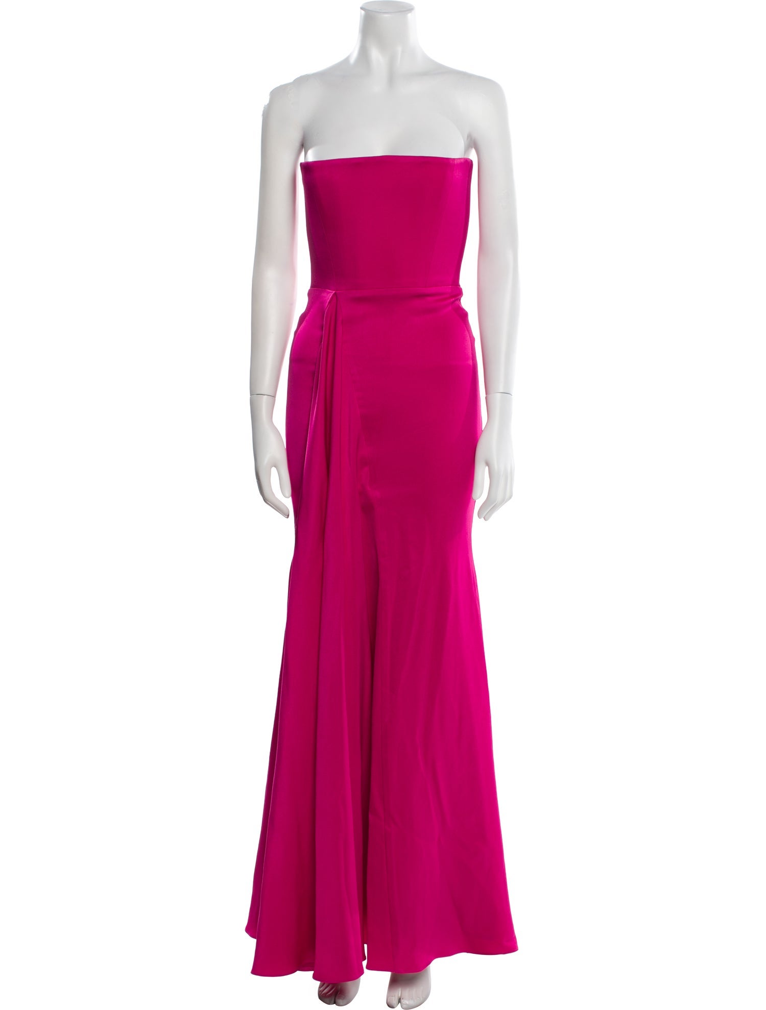 Alex Perry Strapless Long Dress