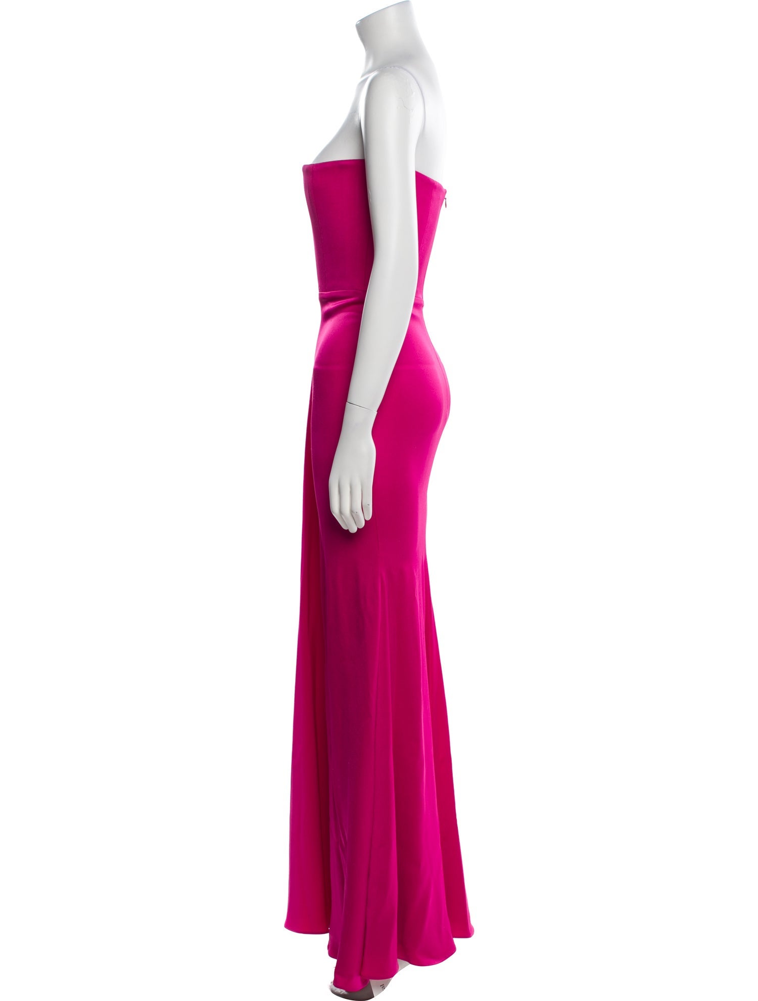 Alex Perry Strapless Long Dress