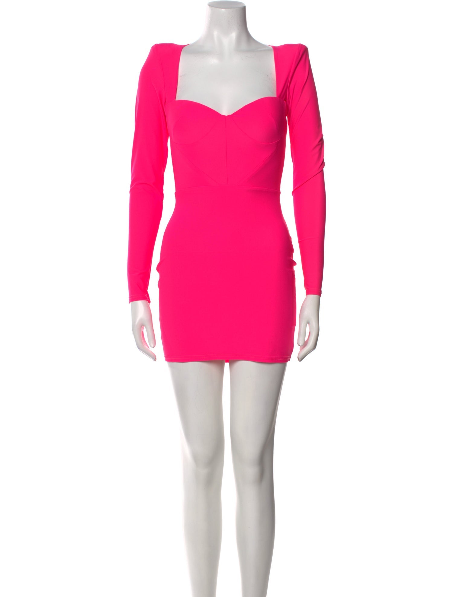 Alex Perry Square Neckline Mini Dress