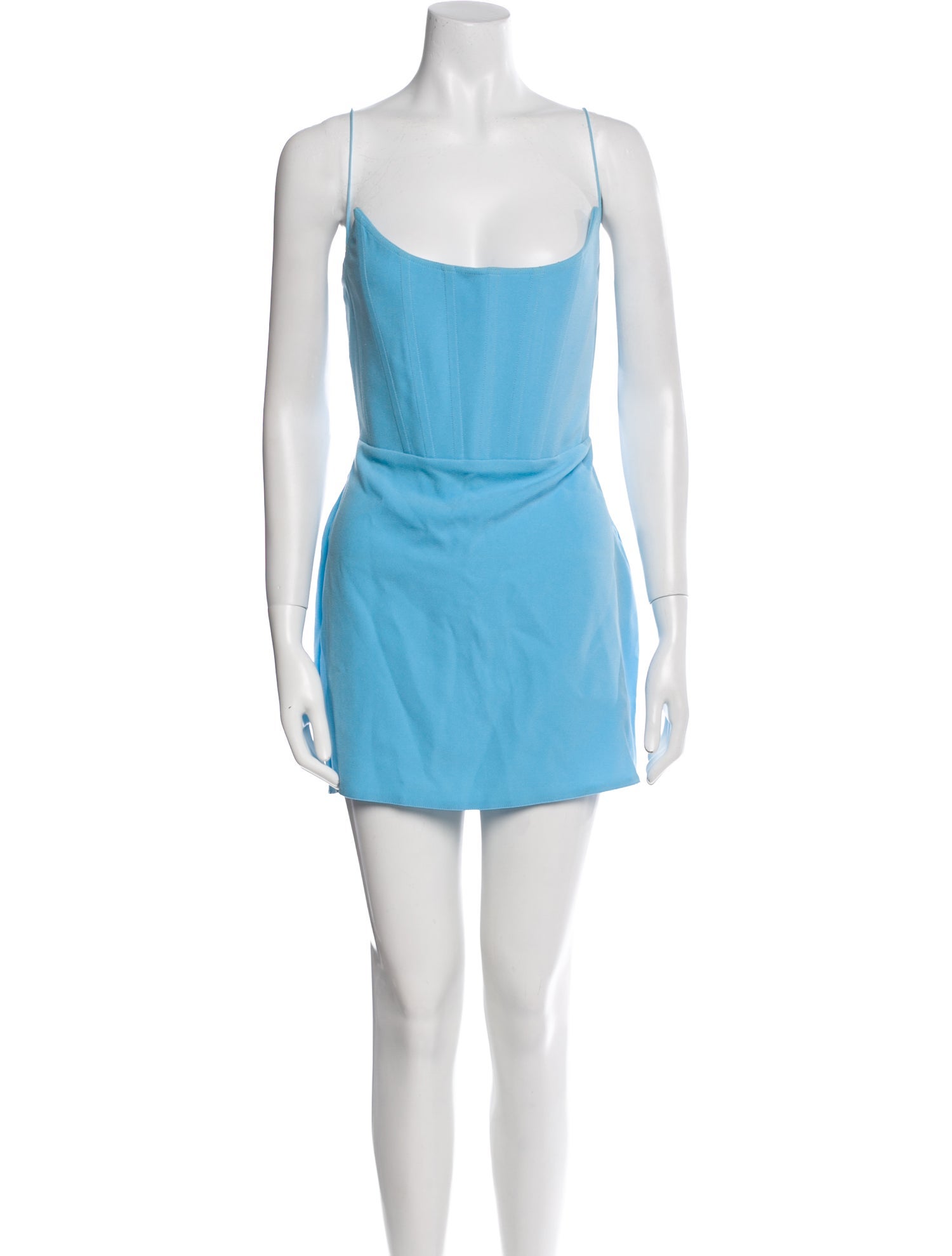 Alex Perry Square Neckline Mini Dress