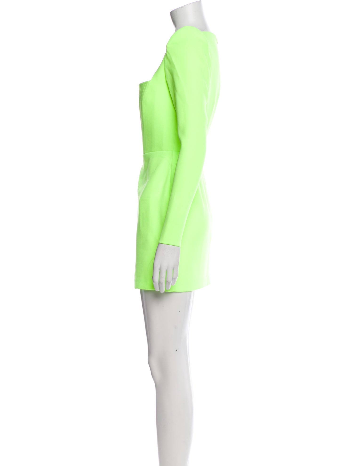 Alex Perry Square Neckline Mini Dress w/ Tags