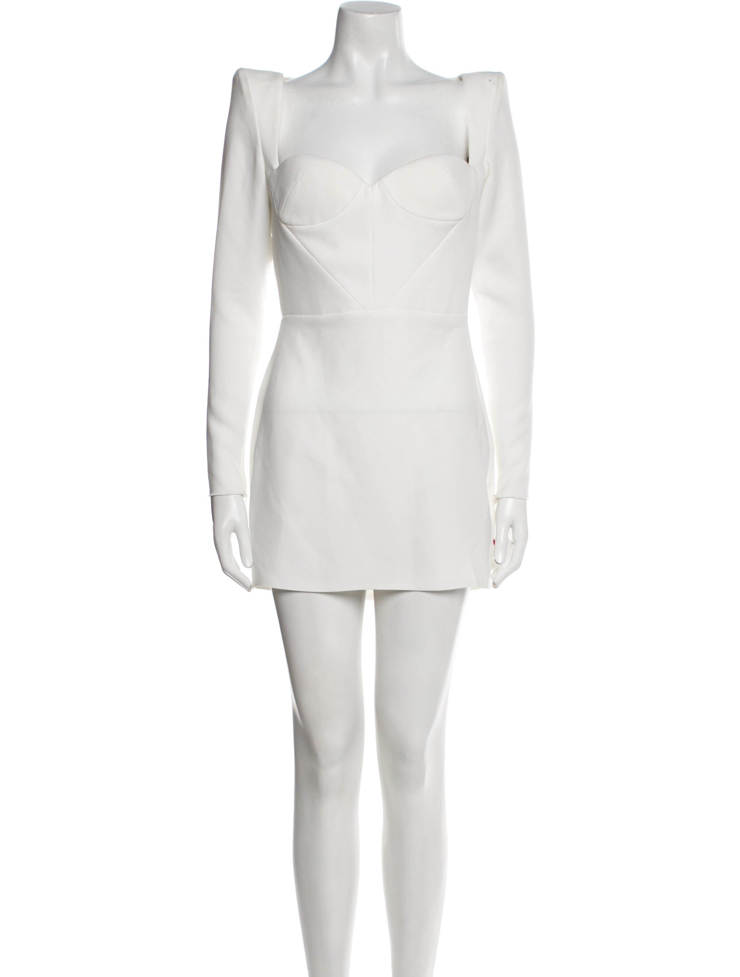 Alex Perry Square Neckline Mini Dress