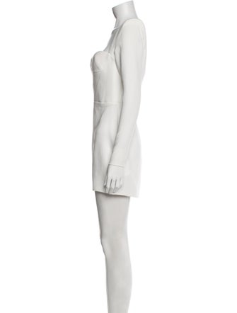 Alex Perry Square Neckline Mini Dress