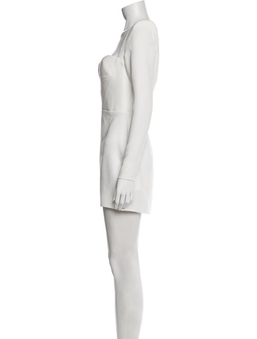 Alex Perry Square Neckline Mini Dress