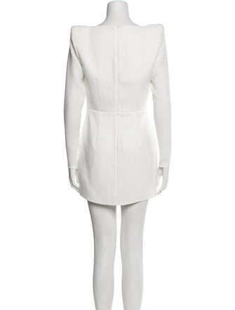 Alex Perry Square Neckline Mini Dress