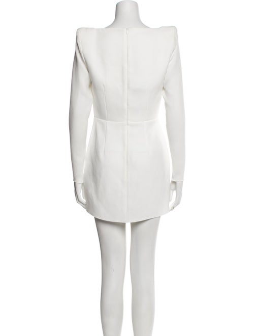 Alex Perry Square Neckline Mini Dress