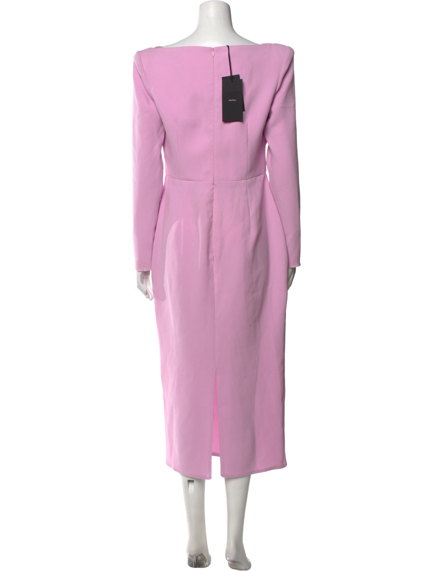 Alex Perry Bateau Neckline Long Dress