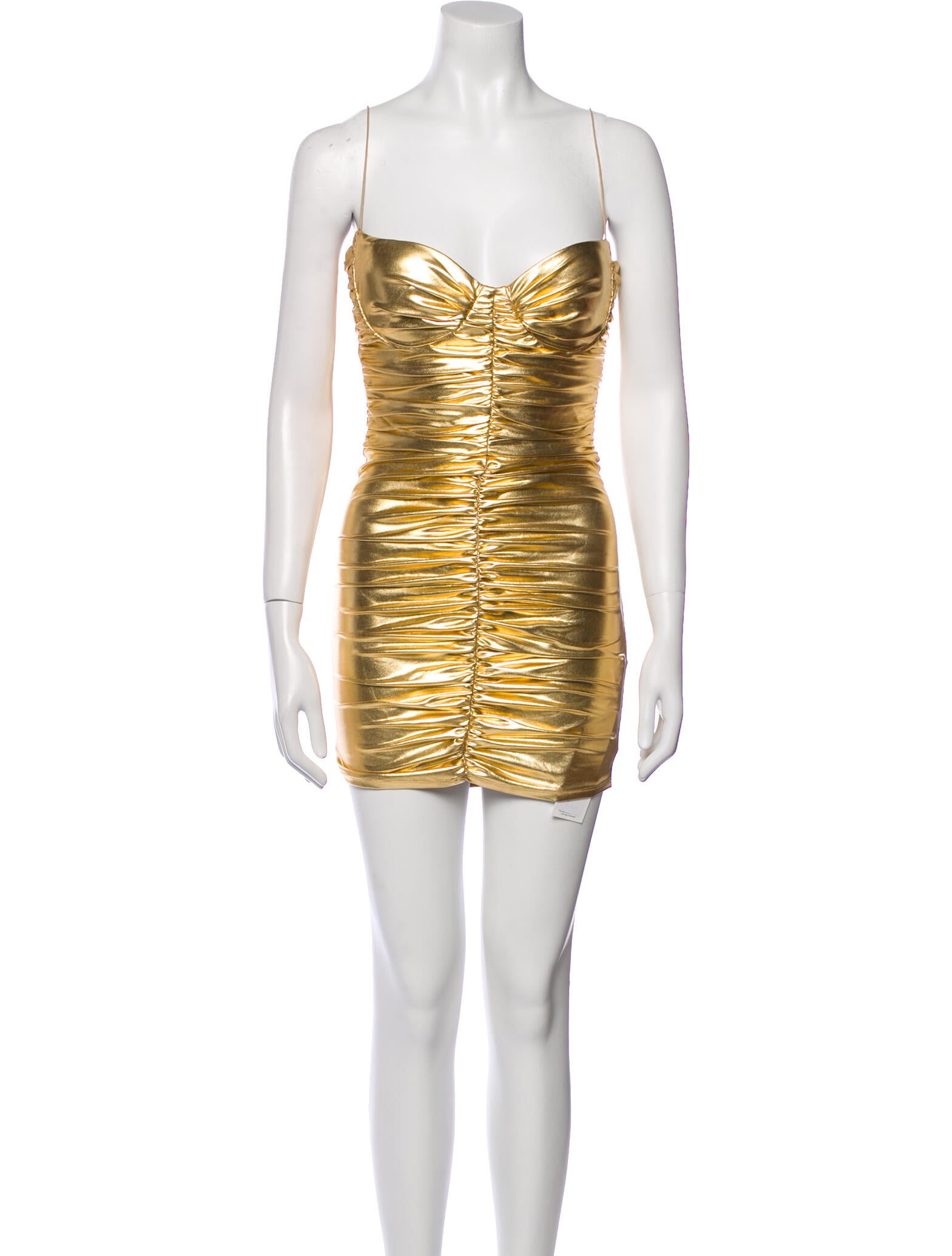 Alex Perry Square Neckline Mini Dress