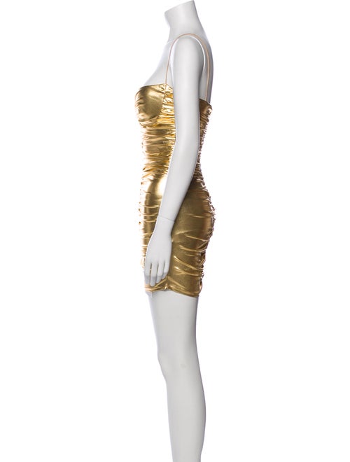 Alex Perry Square Neckline Mini Dress