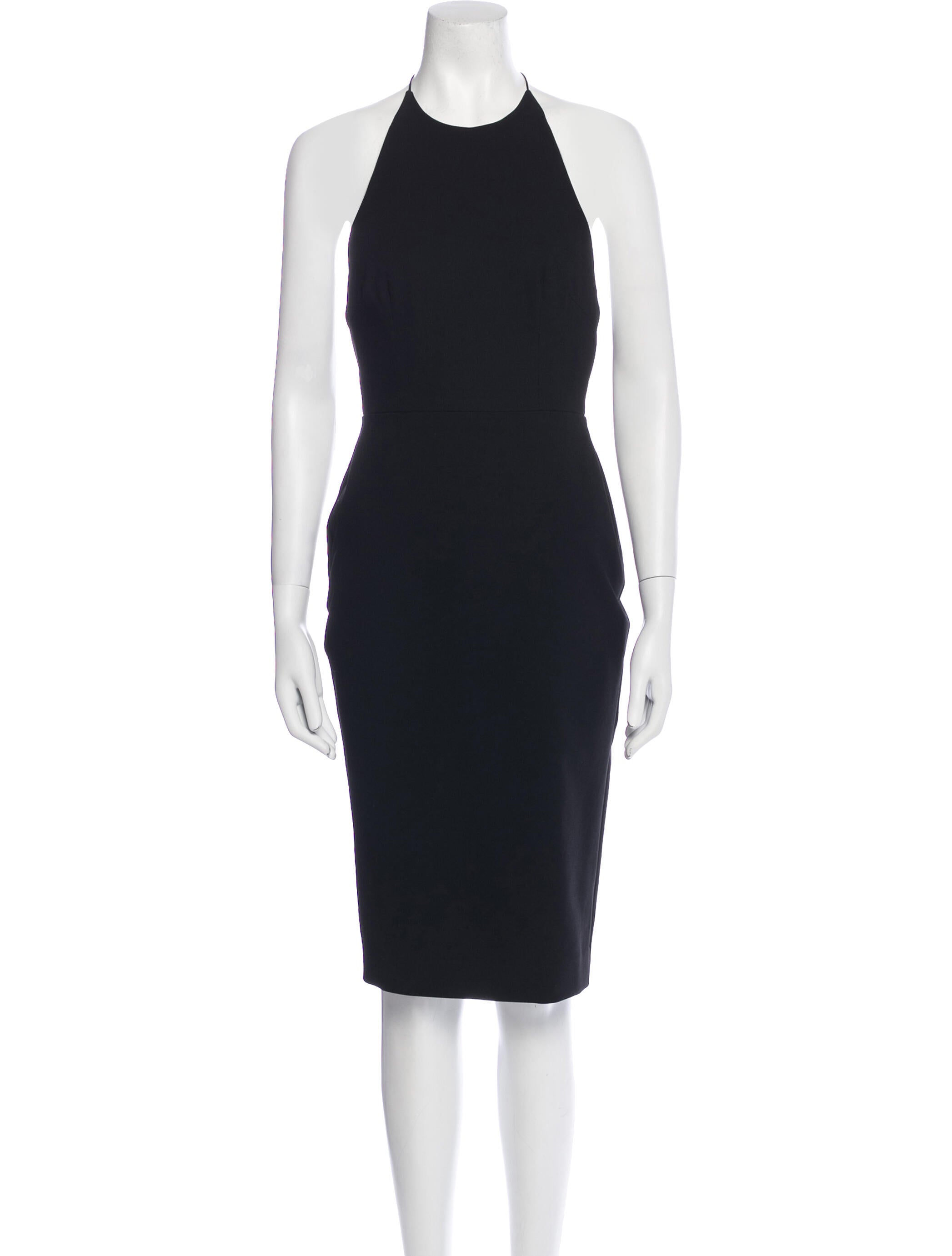Alex Perry Crew Neck Knee-Length Dress