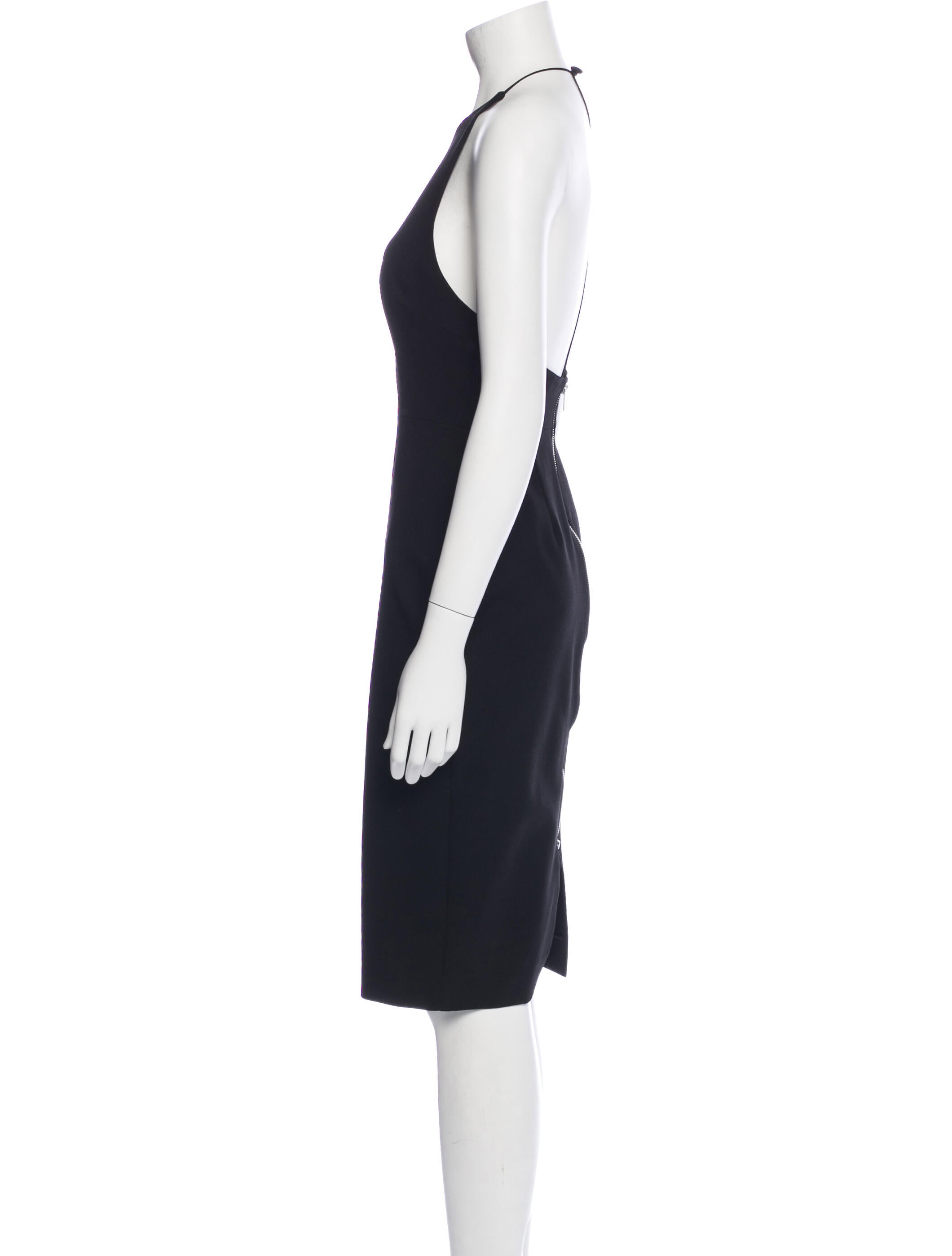 Alex Perry Crew Neck Knee-Length Dress