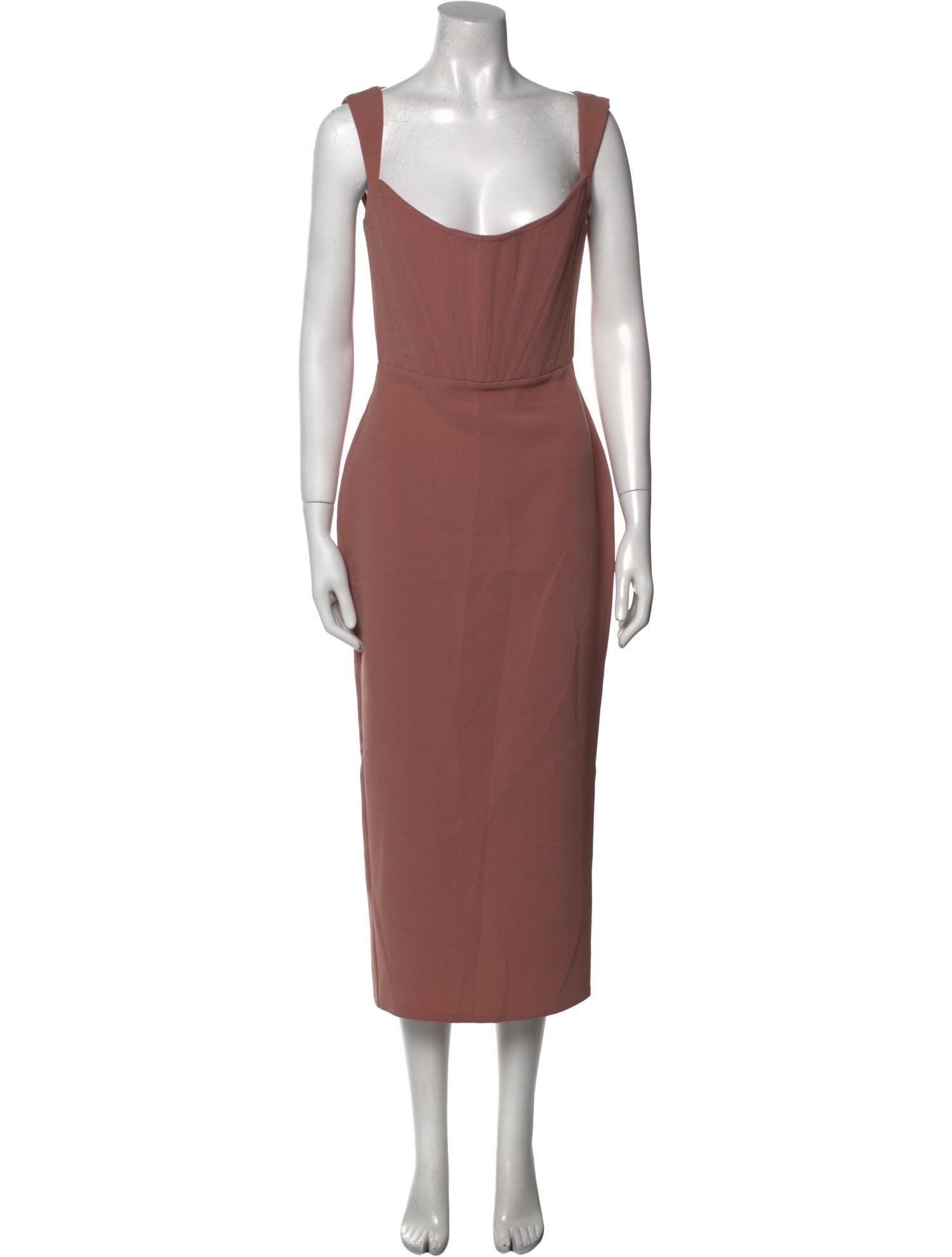 Alex Perry Scoop Neck Long Dress