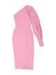 Alex Perry One-Shoulder Midi Length Dress