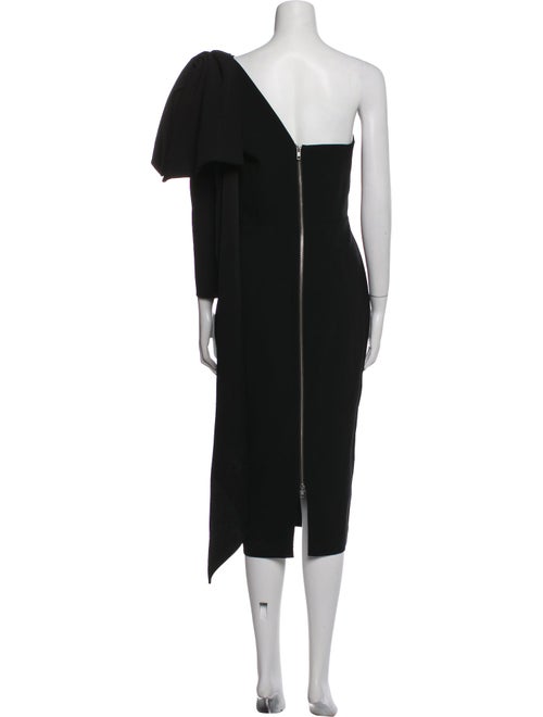 Alex Perry One-Shoulder Midi Length Dress