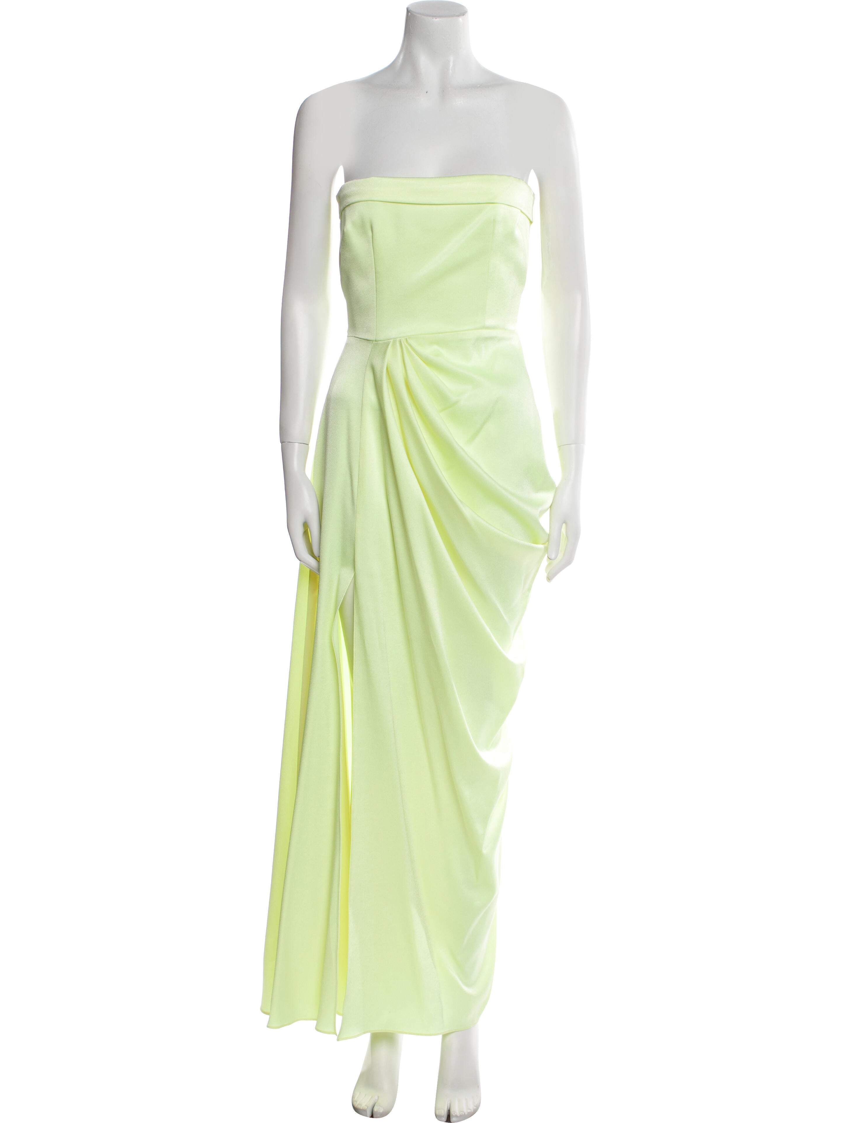 Alex Perry Strapless Long Dress