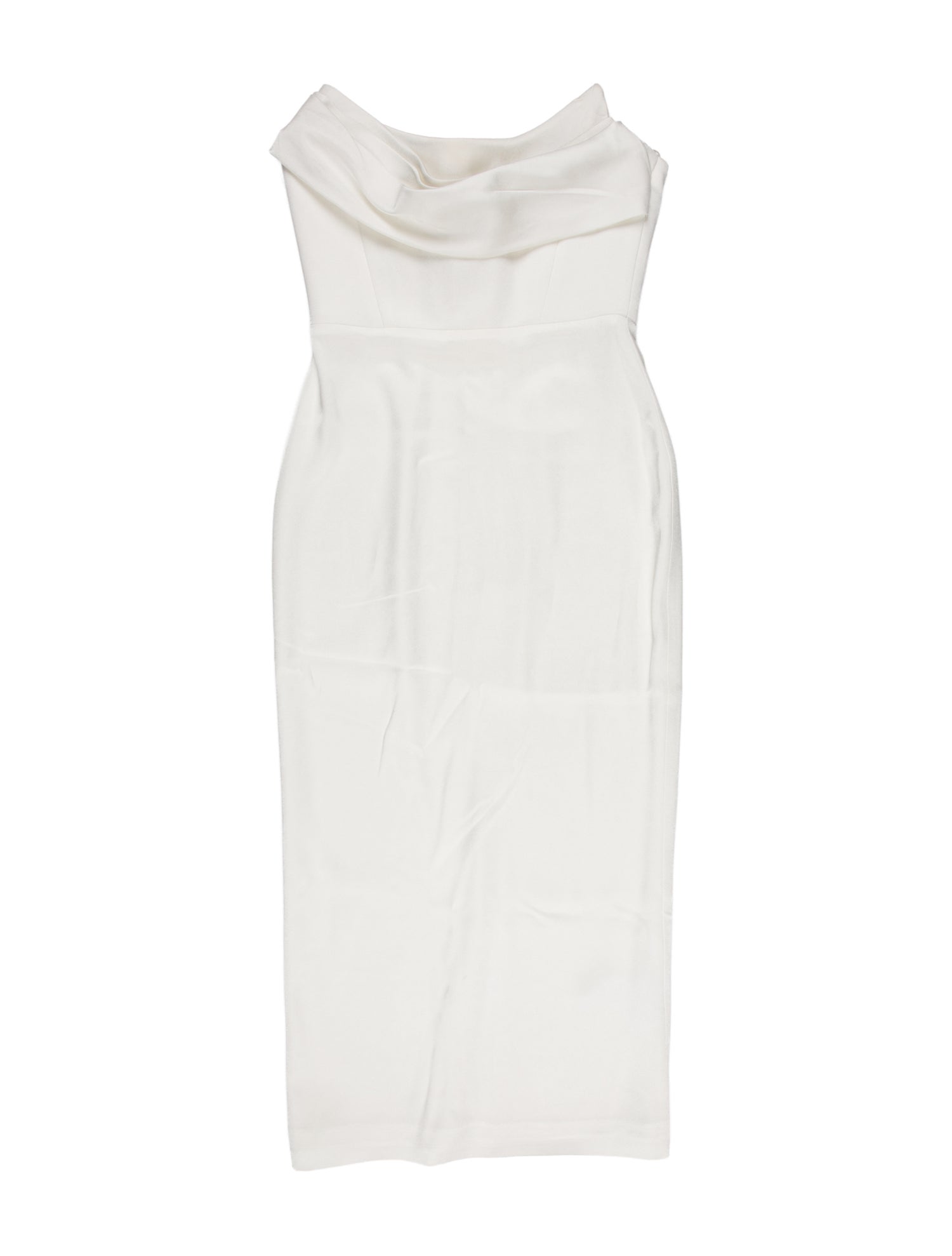 Alex Perry Cowl Neck Midi Length Dress