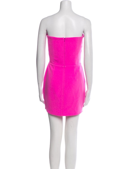 Alex Perry Strapless Mini Dress